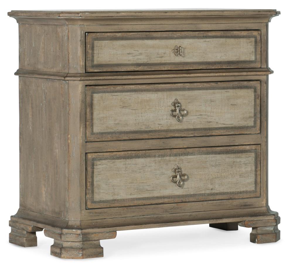 Hooker Furniture - Alfresco Palmieri Three-Drawer Nightstand - 6025-90016-83_CLOSEOUT veiw 1