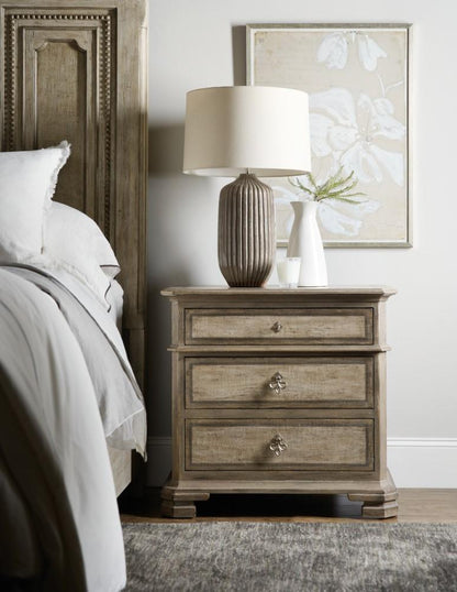 Hooker Furniture - Alfresco Palmieri Three-Drawer Nightstand - 6025-90016-83_CLOSEOUT veiw 2