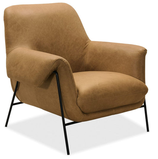 Hooker Furniture - Ambroise Metal Frame Club Chair - Brown - CC317-086 view 1