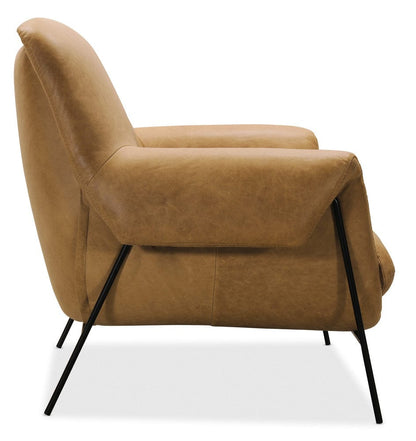 Hooker Furniture - Ambroise Metal Frame Club Chair - Brown - CC317-086 view 3