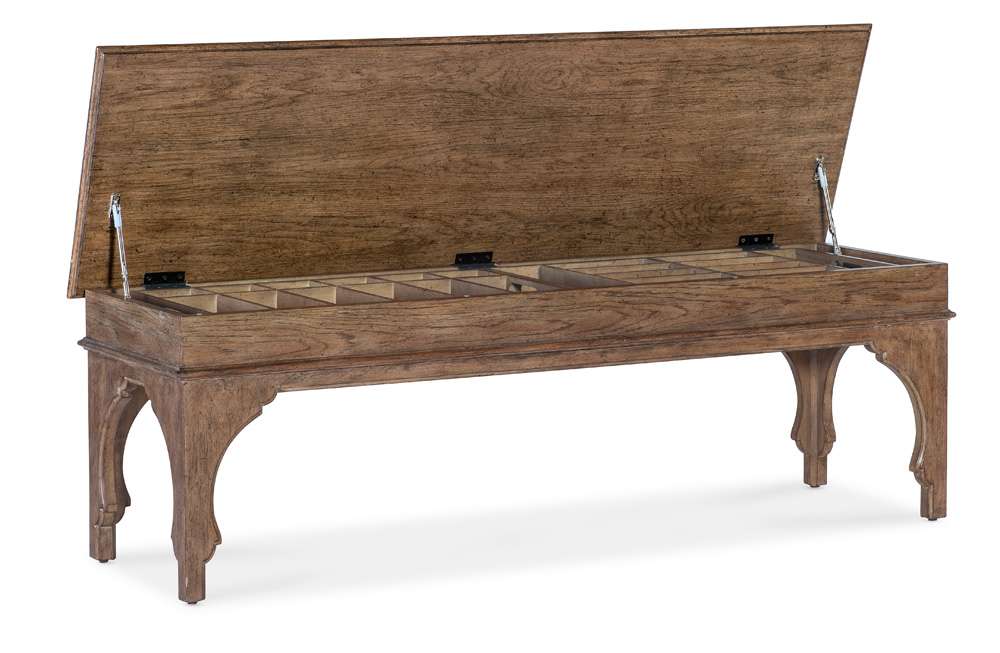 Hooker Furniture - Americana Bed Bench - 7050-90119-85 veiw 2