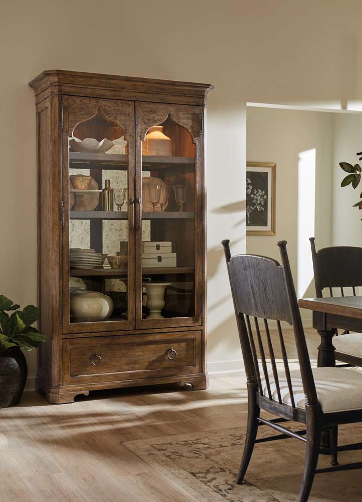 Hooker Furniture - Americana Display Cabinet - 7050-75908-85 veiw 5
