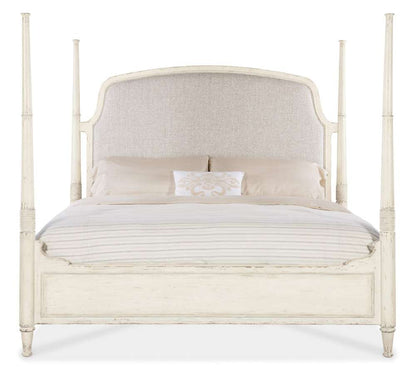 Hooker Furniture - Americana King Upholstered Poster Bed - 7050-90666-02 veiw 3