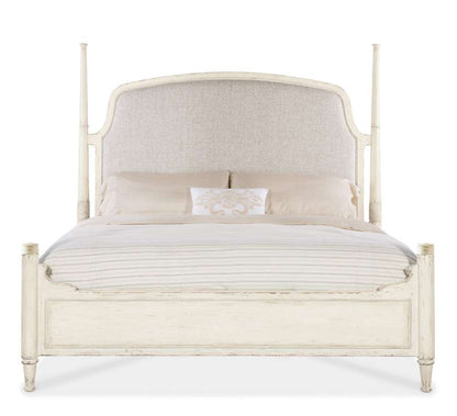 Hooker Furniture - Americana King Upholstered Poster Bed - 7050-90666-02 veiw 4