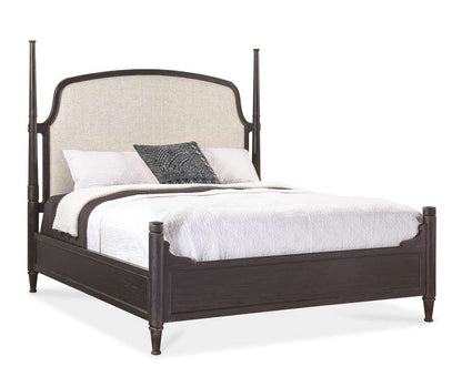 Hooker Furniture - Americana King Upholstered Poster Bed - 7050-90666-89 veiw 2