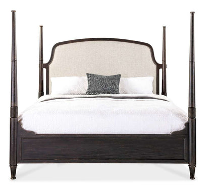 Hooker Furniture - Americana King Upholstered Poster Bed - 7050-90666-89 veiw 3