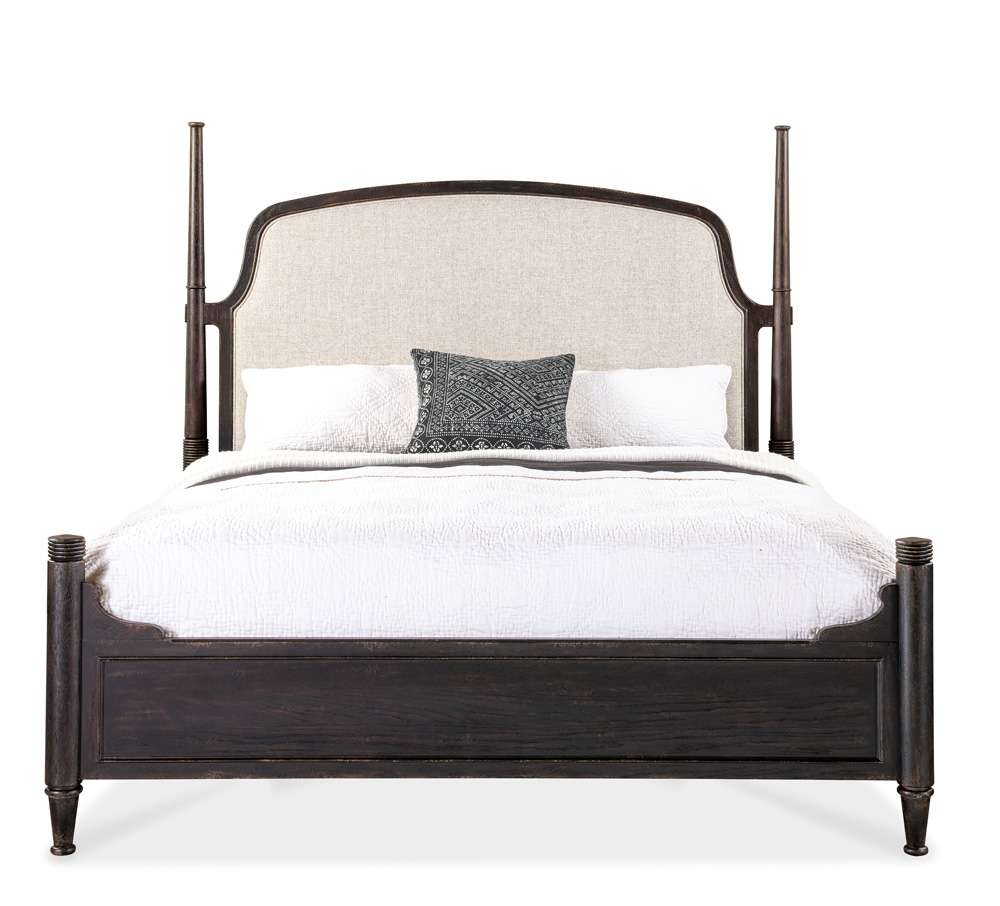 Hooker Furniture - Americana King Upholstered Poster Bed - 7050-90666-89 veiw 4