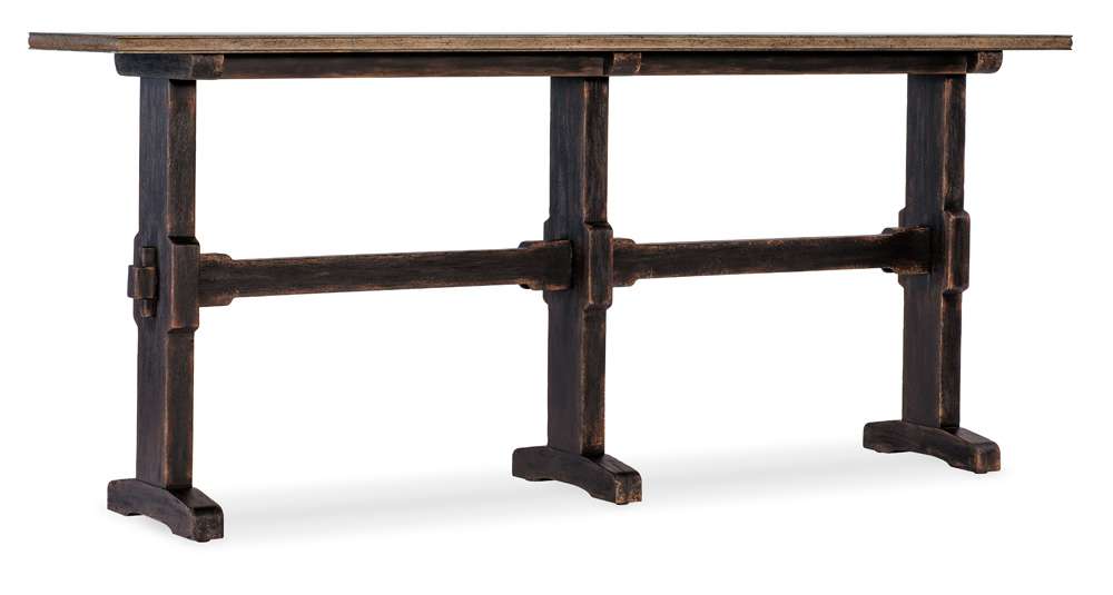 Hooker Furniture - Americana Trestle Console Table - 7050-80151-89 veiw 1