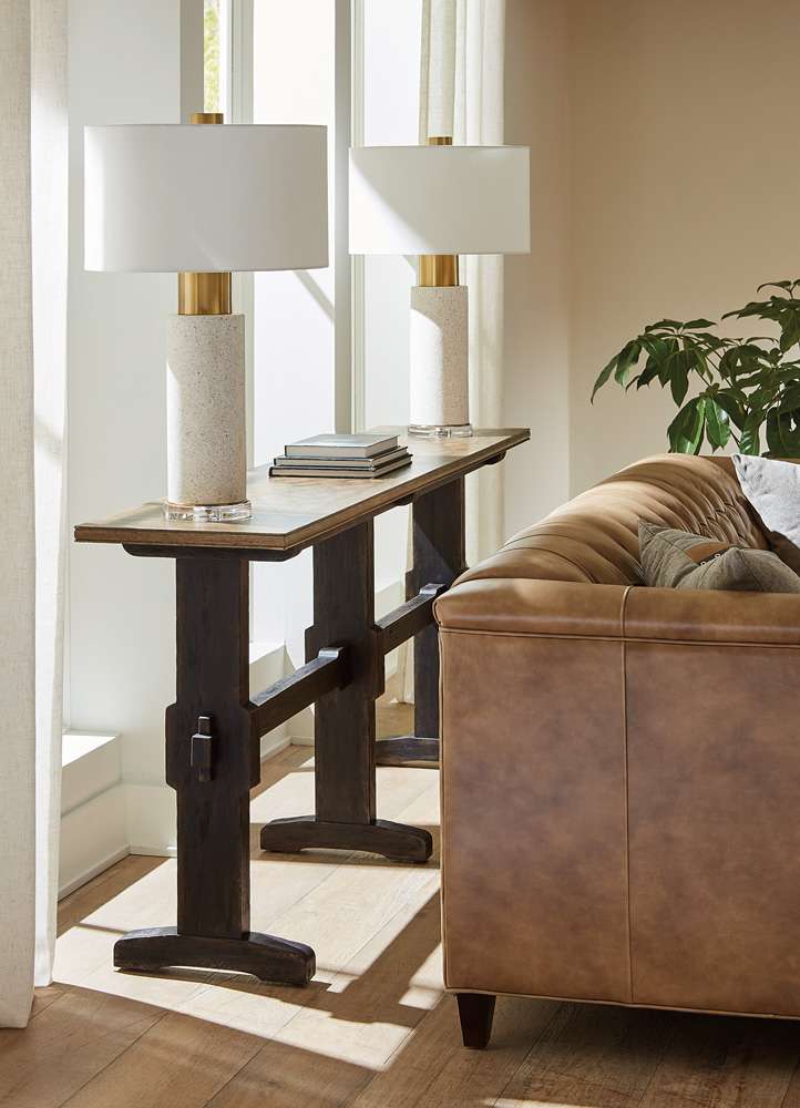 Hooker Furniture - Americana Trestle Console Table - 7050-80151-89 veiw 3