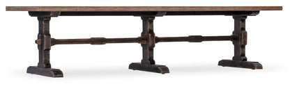 Hooker Furniture - Americana Trestle Rectangle Cocktail Table - 7050-80110-89 veiw 1
