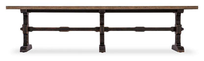 Hooker Furniture - Americana Trestle Rectangle Cocktail Table - 7050-80110-89 veiw 2