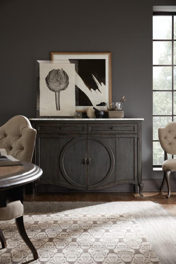 Hooker Furniture - Arabella Four-Door Two-Drawer Credenza - 1610-85005-GRY veiw 3