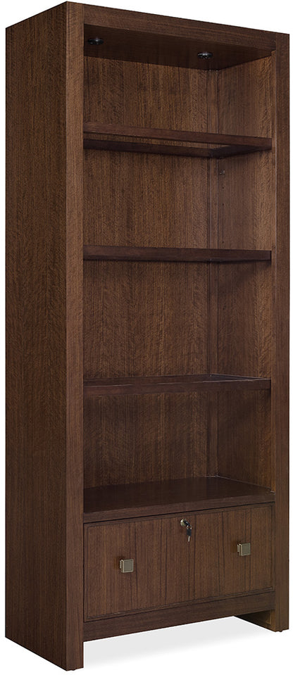Hooker Furniture - Archives Bookcase - Dark Wood - 6123-10445-89 view 2