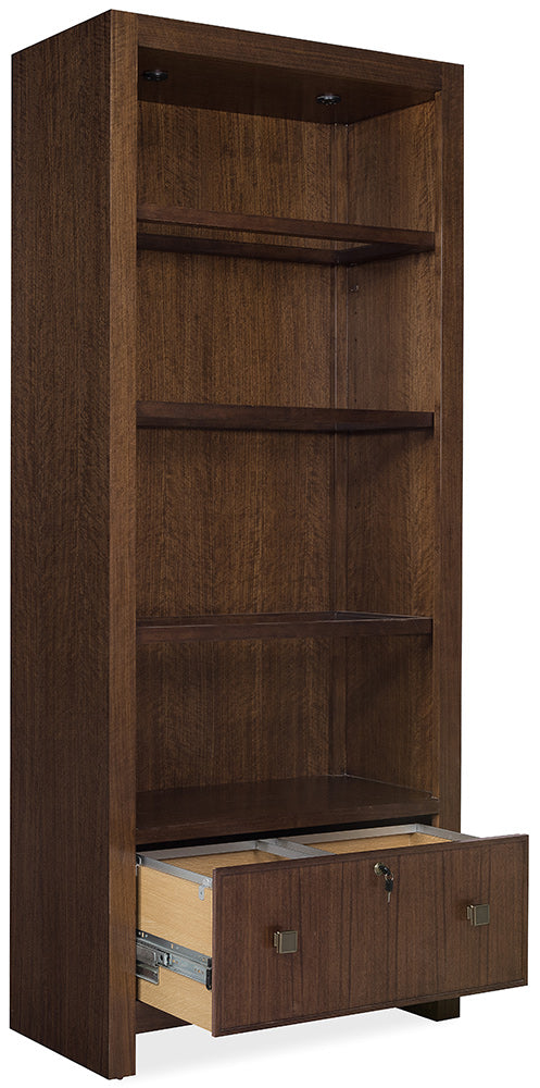 Hooker Furniture - Archives Bookcase - Dark Wood - 6123-10445-89 view 3
