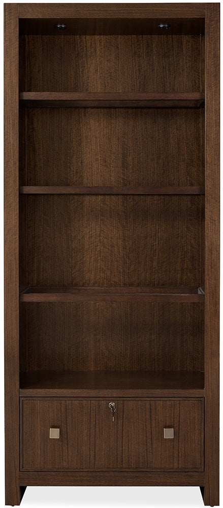 Hooker Furniture - Archives Bookcase - Dark Wood - 6123-10445-89 view 4