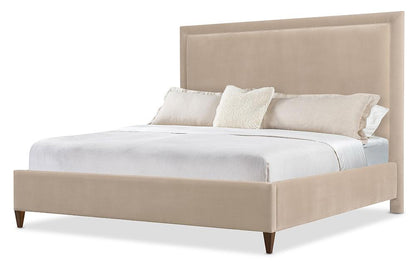 Hooker Furniture - Archives California King Upholstered Bed in Beige - 6123-90960-89 veiw 3