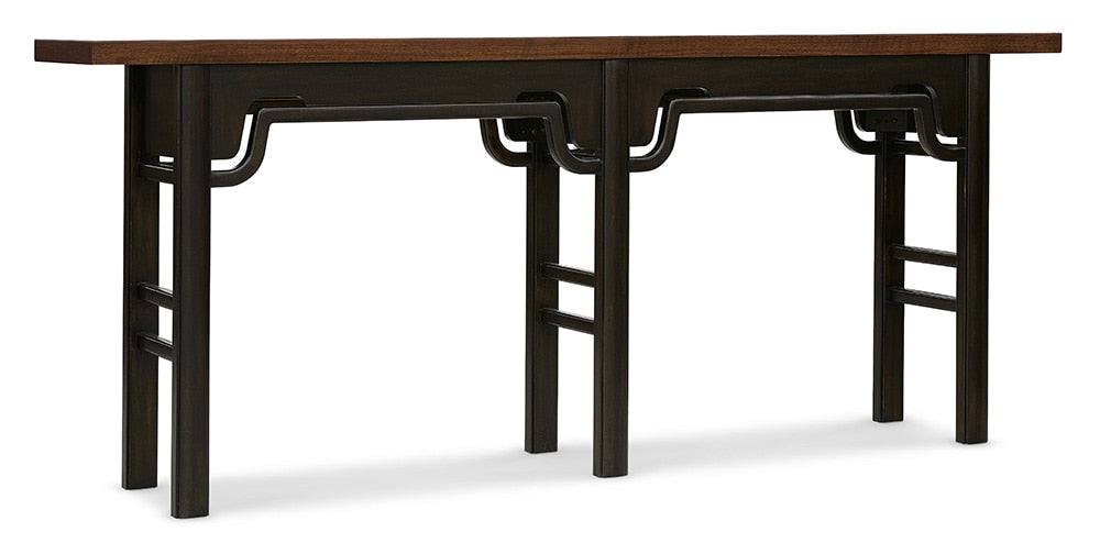Hooker Furniture - Archives Console Table in Dark Wood - 6123-85185-89 veiw 2