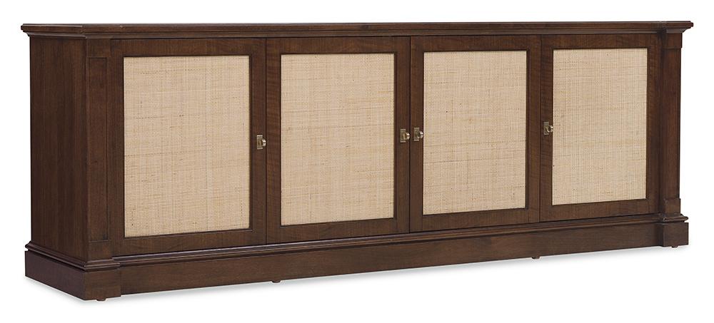 Hooker Furniture - Archives Entertainment Console in Dark Wood - 6123-55486-89 veiw 1