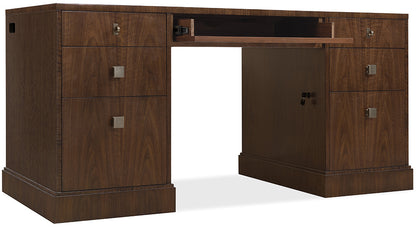 Hooker Furniture - Archives Executive Desk - Dark Wood - 6123-10462-89 view 3