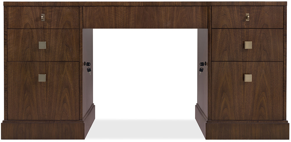 Hooker Furniture - Archives Executive Desk - Dark Wood - 6123-10462-89 view 4