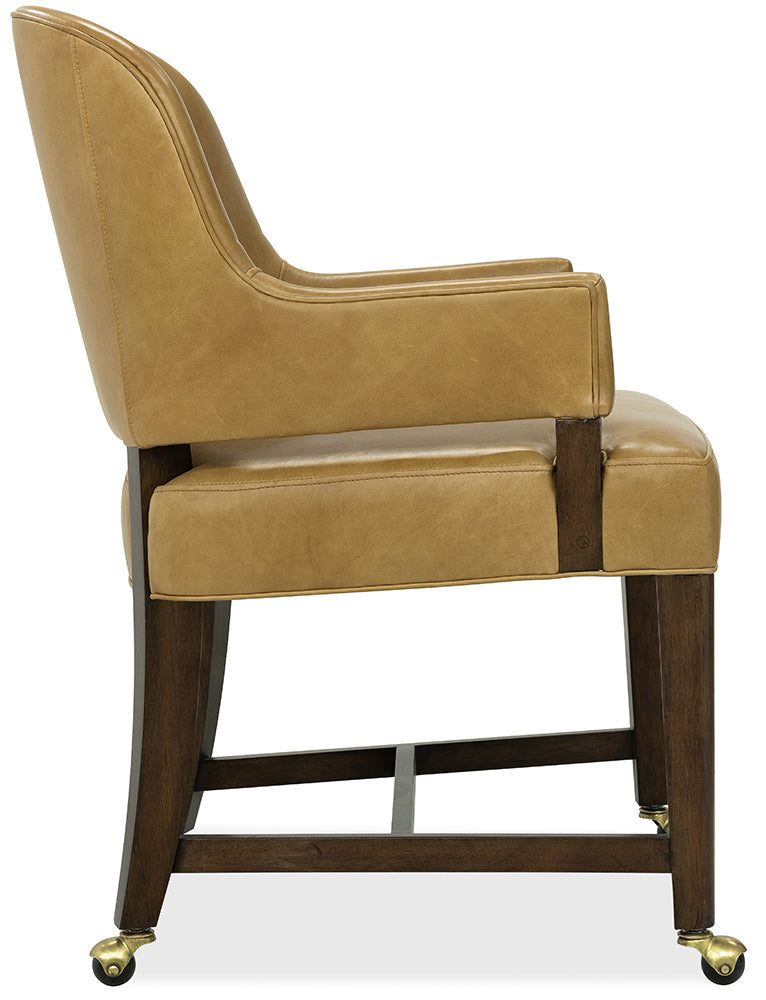 Hooker Furniture - Archives Game Chair - Brown - 6123-75800-89 view 4