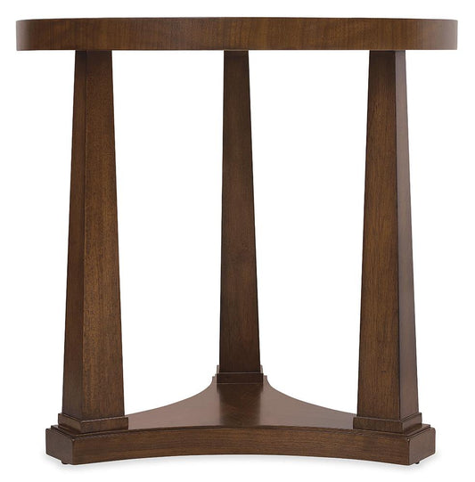 Hooker Furniture - Archives Round End Table in Dark Wood - 6123-80116-89 view 1