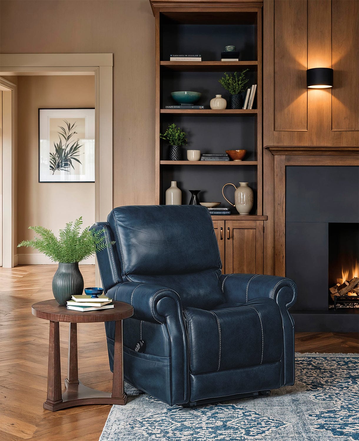 Hooker Furniture - Archives Round End Table in Dark Wood - 6123-80116-89 view 3