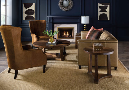 Hooker Furniture - Archives Round End Table in Dark Wood - 6123-80116-89 view 4