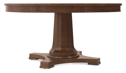 Hooker Furniture - Archives Round Pedestal Dining Table in Dark Wood - 6123-75203-89 veiw 2