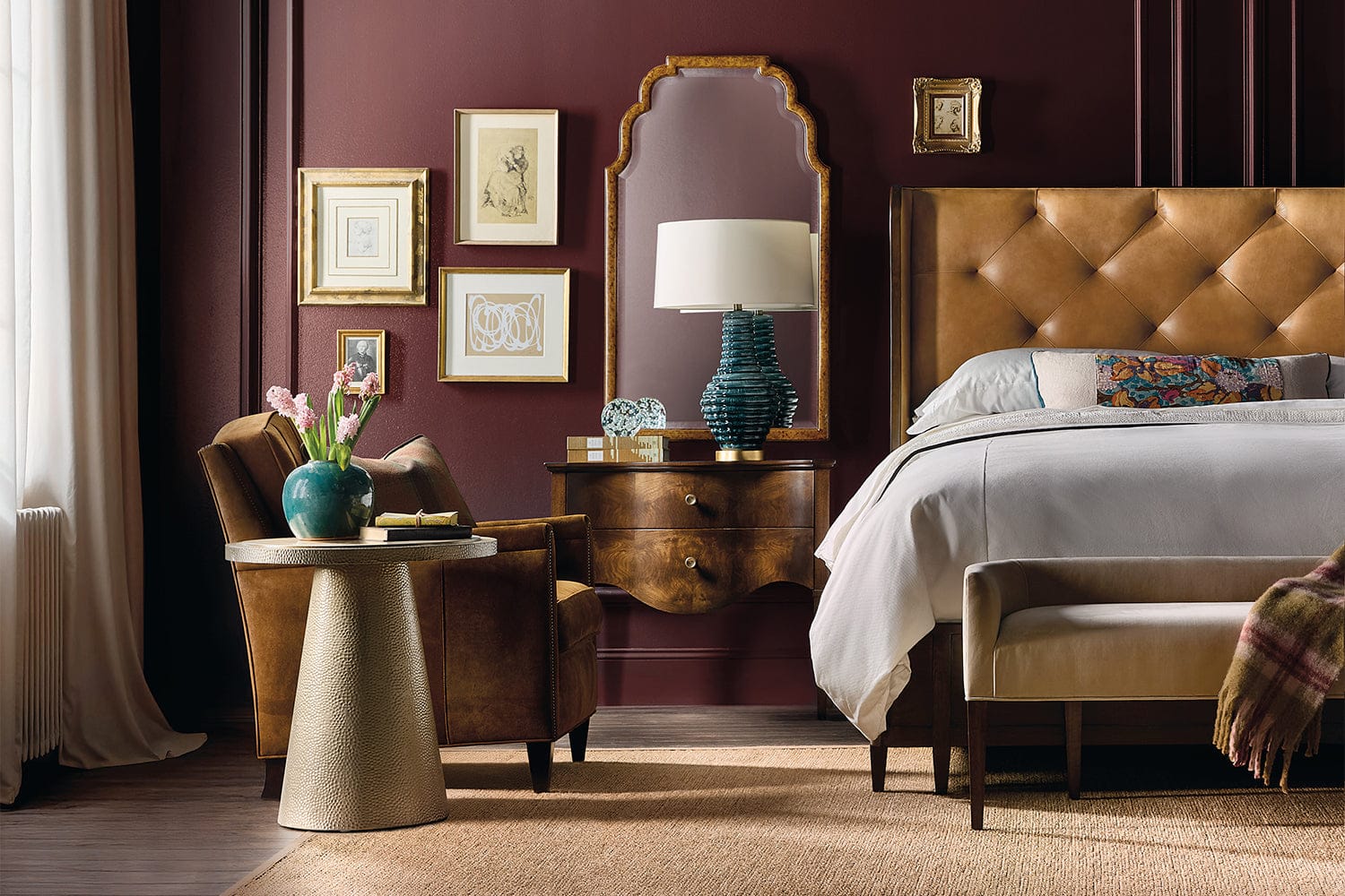 Hooker Furniture - Archives Spot Table in Golds - 6123-80003-95 view 3