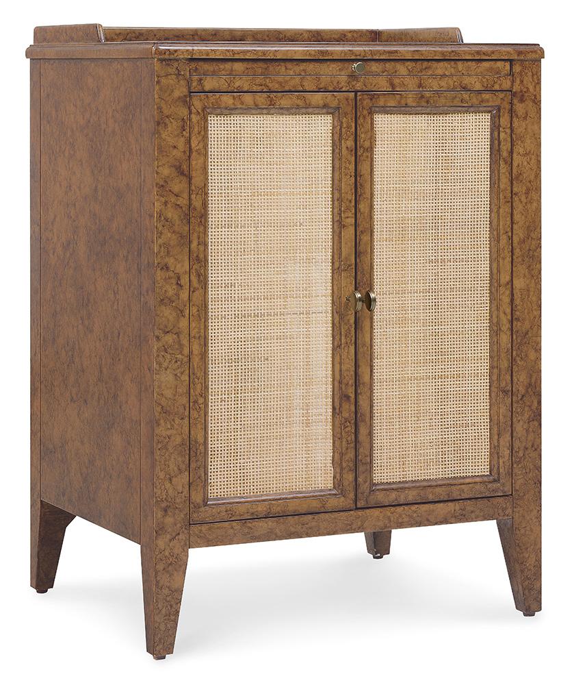 Hooker Furniture - Archives Two-Door Nightstand in Medium Wood - 6123-90117-80 veiw 2