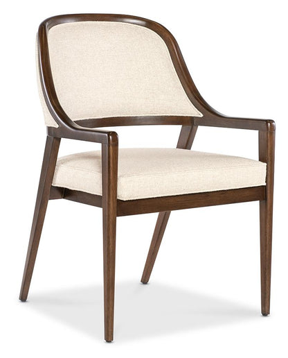 Hooker Furniture - Archives Upholstered Arm Chair in Beige (Set of 2) - 6123-75500-89 veiw 1