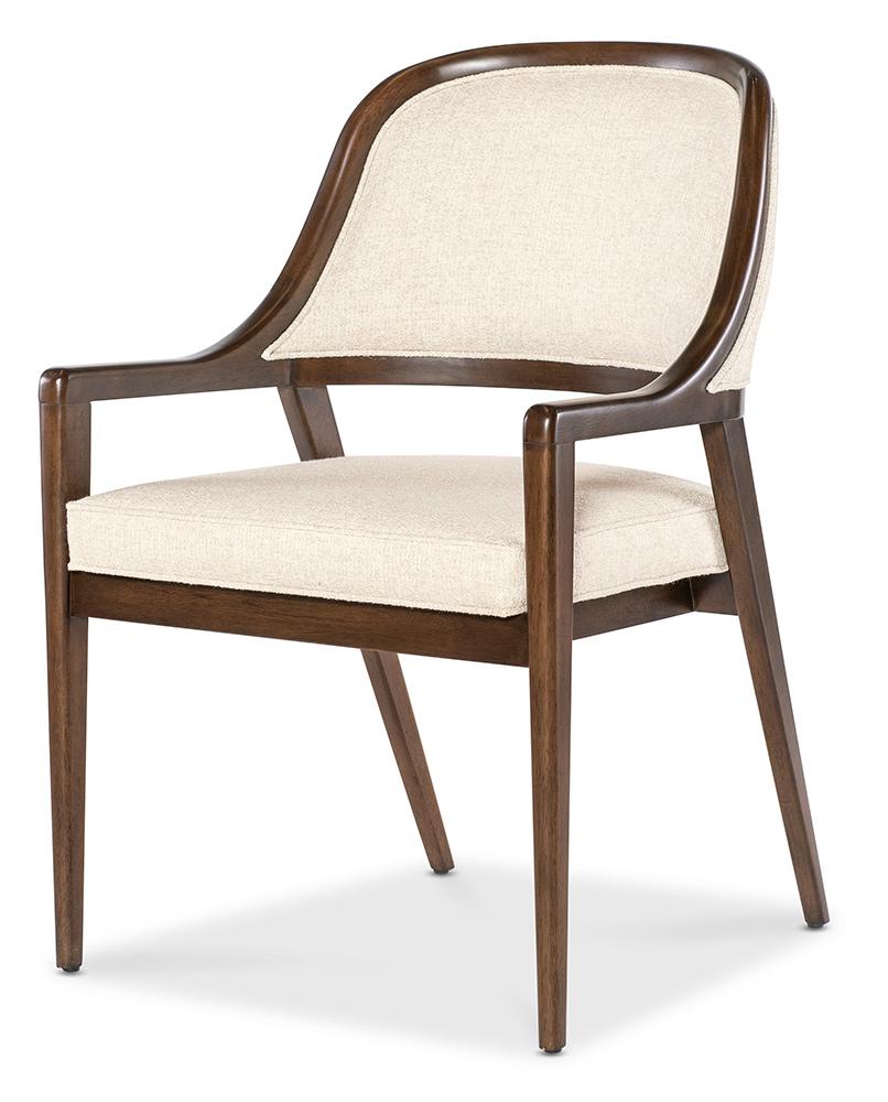 Hooker Furniture - Archives Upholstered Arm Chair in Beige (Set of 2) - 6123-75500-89 veiw 3