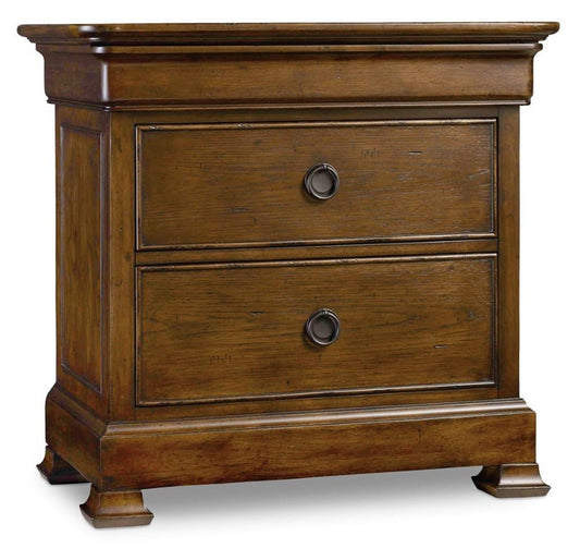 Hooker Furniture - Archivist Three-Drawer Nightstand - 5447-90016 veiw 1