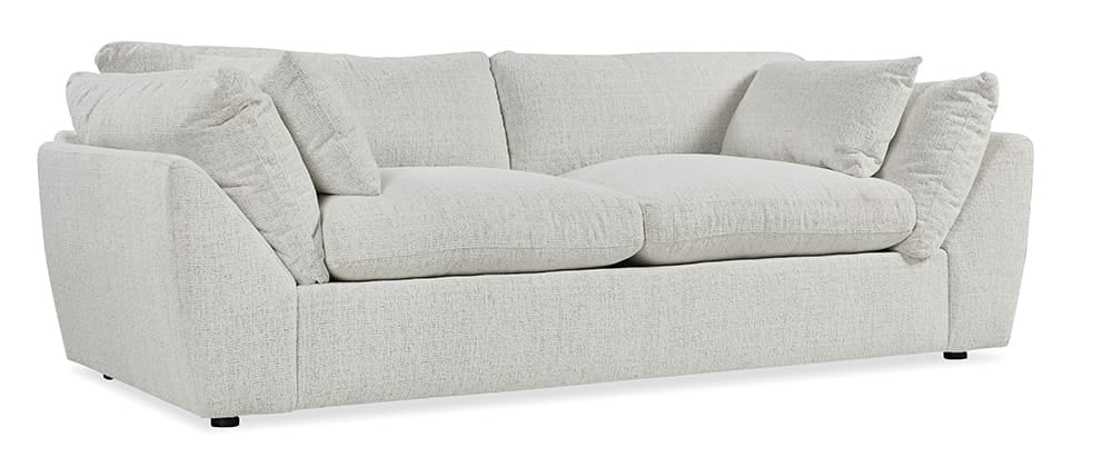 Hooker Furniture - Aurora 8 ft. 2 over 2 Sofa in Ivory - HFC-7424-801-T40111-03 view 1
