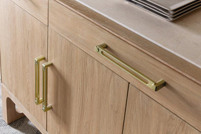 Hooker Furniture- Banyon Bay Buffet in Light Wood - 6081-75900-82 veiw 5