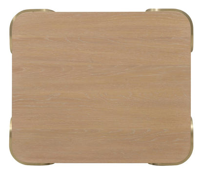 Hooker Furniture- Banyon Bay End Table in Light Wood - 6081-80113-82 veiw 3