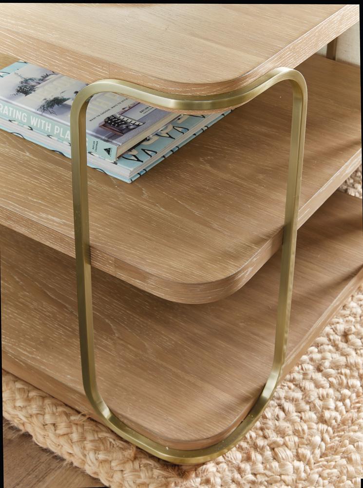 Hooker Furniture- Banyon Bay End Table in Light Wood - 6081-80113-82 veiw 4
