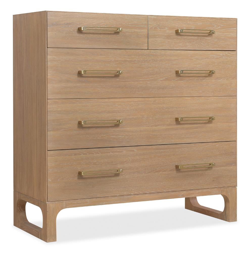 Hooker Furniture- Banyon Bay Five Drawer Dresser in Light Wood - 6081-90001-82 veiw 1