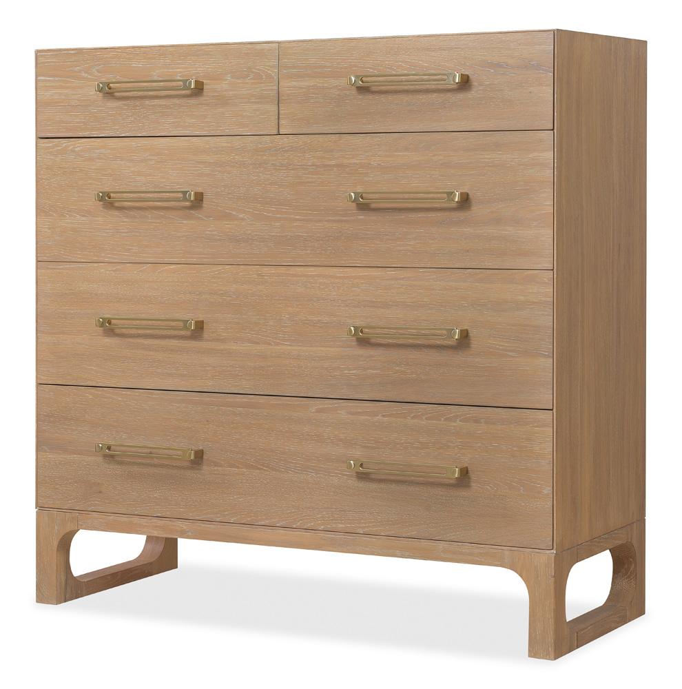 Hooker Furniture- Banyon Bay Five Drawer Dresser in Light Wood - 6081-90001-82 veiw 2
