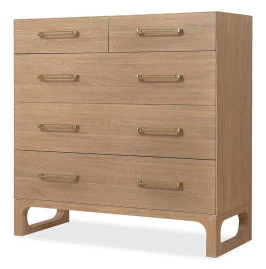 Hooker Furniture- Banyon Bay Five Drawer Dresser in Light Wood - 6081-90001-82 veiw 2