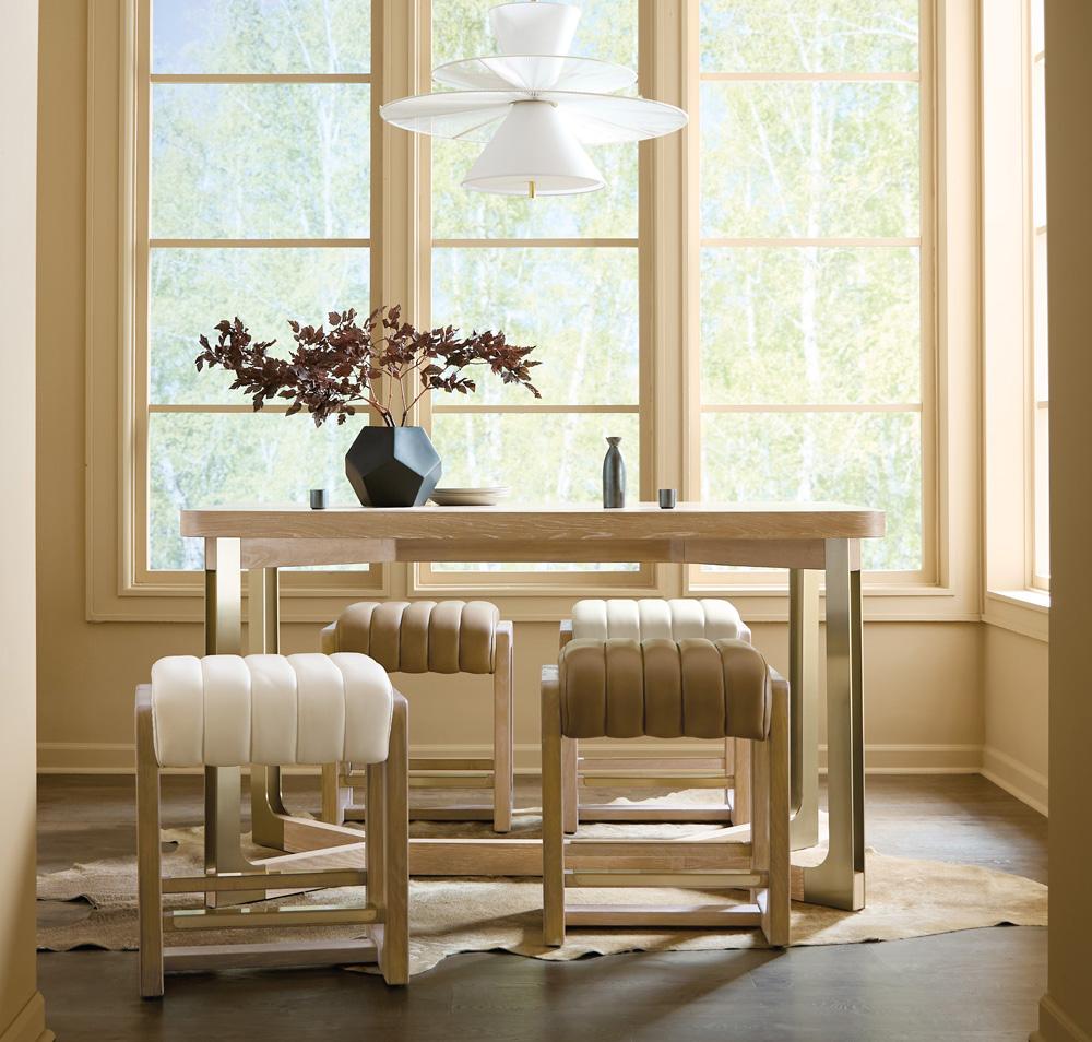 Hooker Furniture- Banyon Bay Gathering Table in Light Wood - 6081-75206-82 veiw 7
