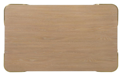 Hooker Furniture- Banyon Bay Rectangle Cocktail Table in Light Wood - 6081-80110-82 veiw 3