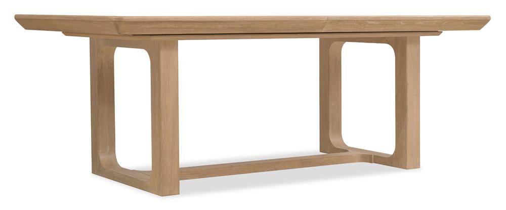 Hooker Furniture- Banyon Bay Rectangle Dining Table with Two 20-inch Leaves in Light Wood - 6081-75200-82 veiw 1