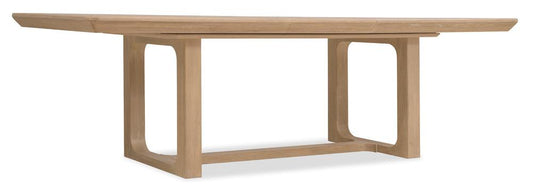 Hooker Furniture- Banyon Bay Rectangle Dining Table with Two 20-inch Leaves in Light Wood - 6081-75200-82 veiw 2