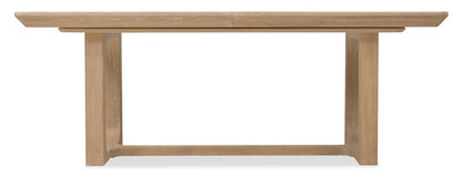 Hooker Furniture- Banyon Bay Rectangle Dining Table with Two 20-inch Leaves in Light Wood - 6081-75200-82 veiw 3