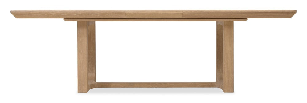 Hooker Furniture- Banyon Bay Rectangle Dining Table with Two 20-inch Leaves in Light Wood - 6081-75200-82 veiw 4