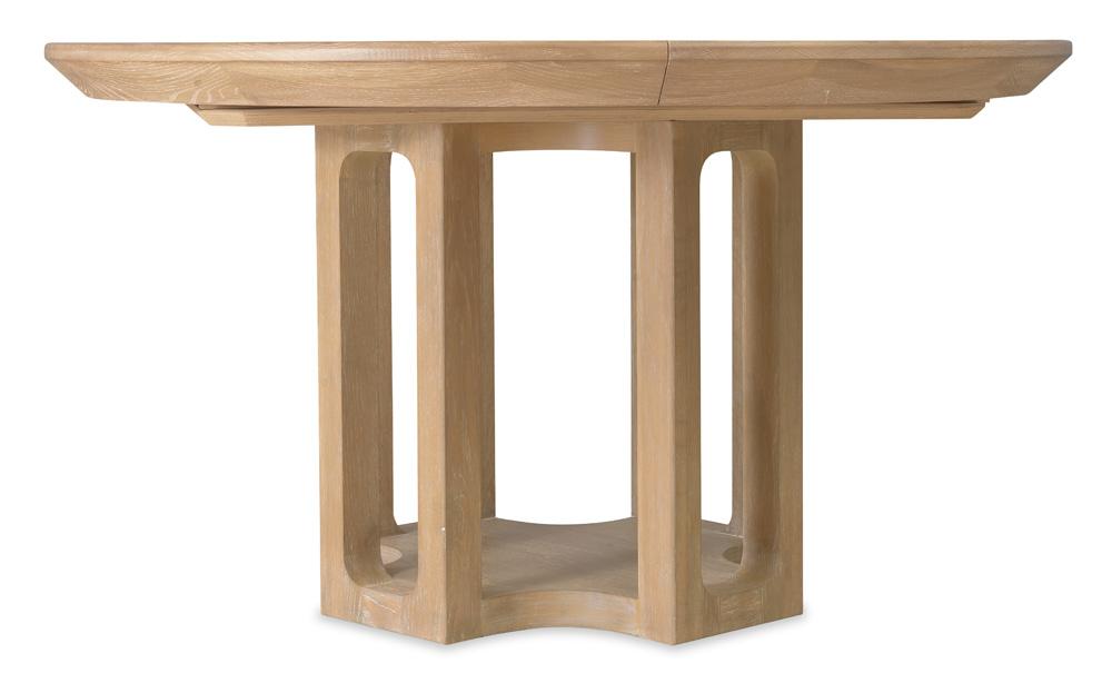 Hooker Furniture- Banyon Bay Round Dining Table with One 18-inch Leaf in Light Wood - 6081-75201-82 veiw 1