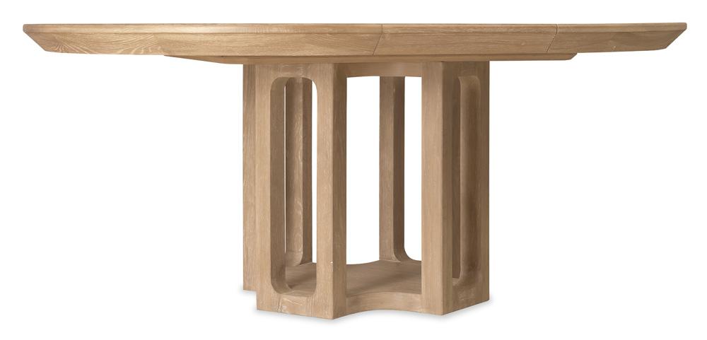 Hooker Furniture- Banyon Bay Round Dining Table with One 18-inch Leaf in Light Wood - 6081-75201-82 veiw 2