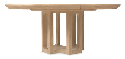 Hooker Furniture- Banyon Bay Round Dining Table with One 18-inch Leaf in Light Wood - 6081-75201-82 veiw 4